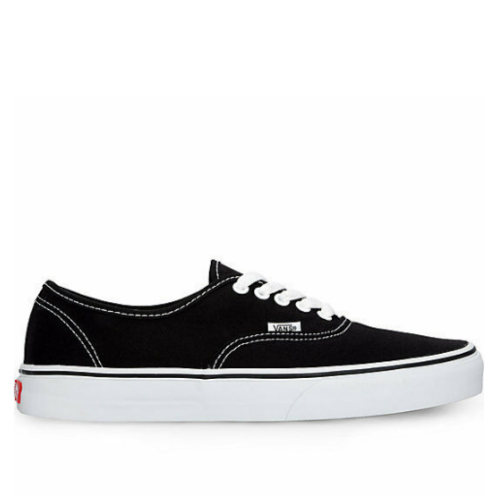 Vans AUTHENTIC Black \u0026 White Sneakers 