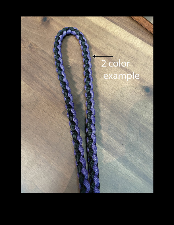 Got creative today 4 strand round braid  adjustable  rparacord