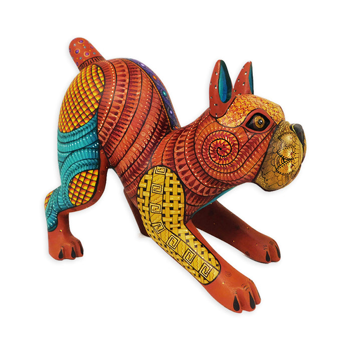 mexican carved wooden animals