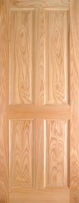 Indoors Lawrence Pre-Fin Oak 4-Panel Engd Door 78X24