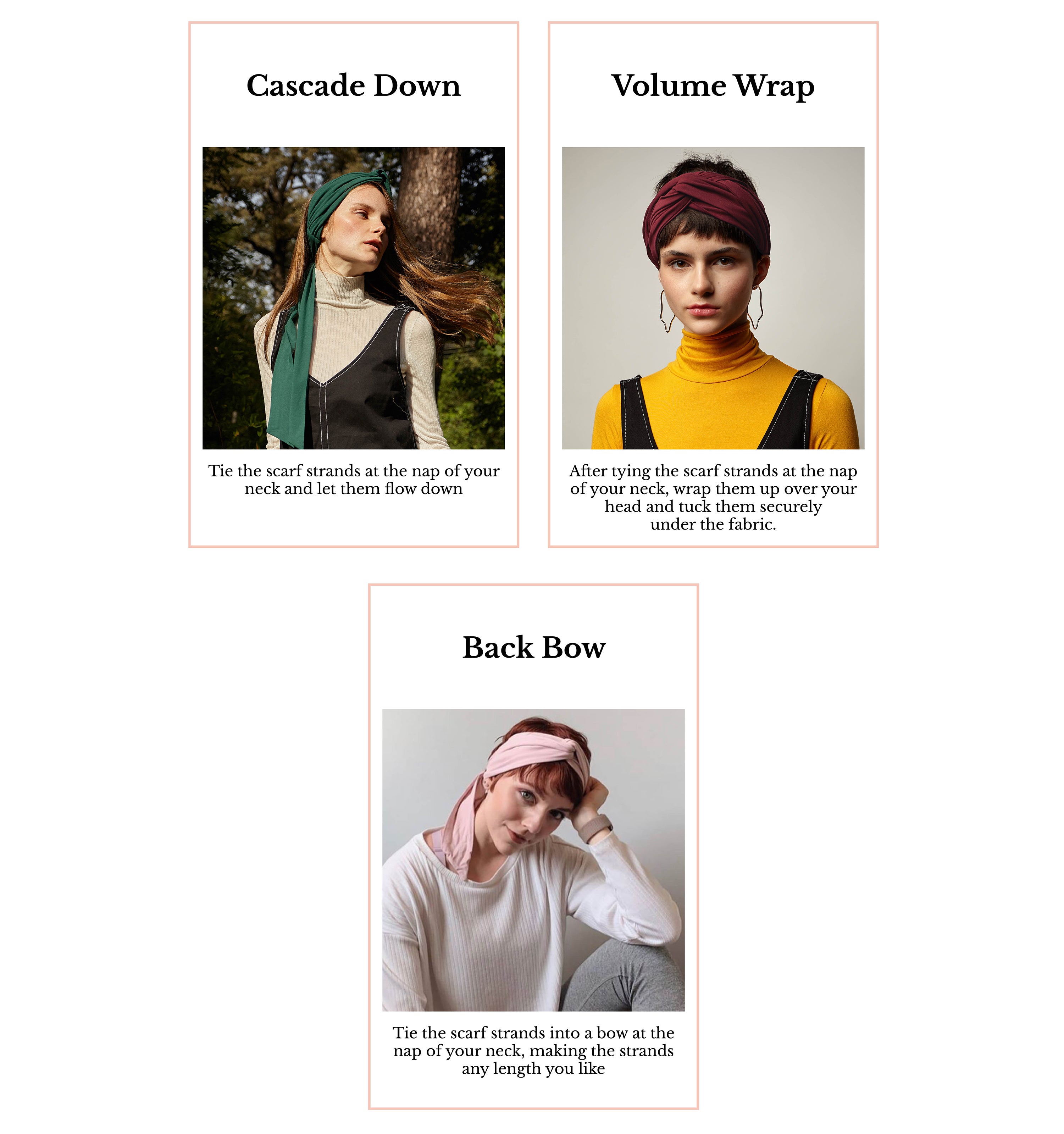 BLOM Long Hug Headband Style Guide