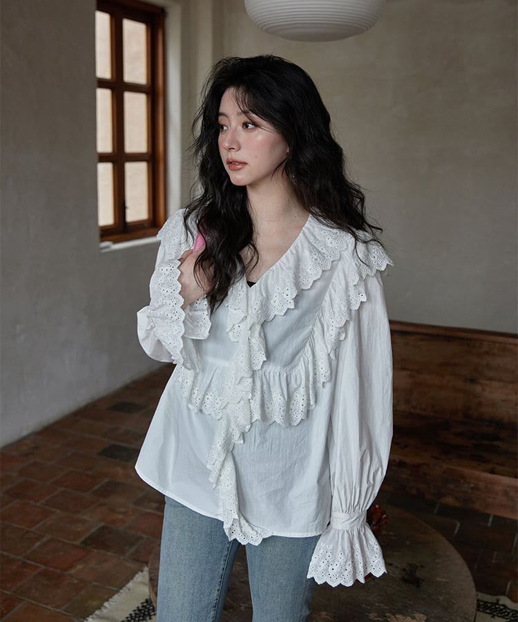 akikoaoki 2016ss chiffon tops | www.esn-ub.org