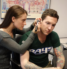 otoscope ear exam