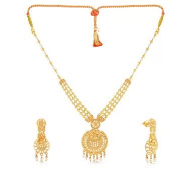 Malabar Gold Necklace Set – StoneRush