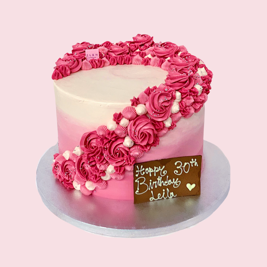 Rose Waterfall Cake - ELN London product image