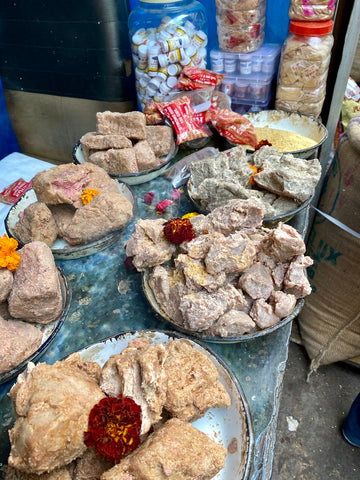 Asafoetida in Delhi Spice Market