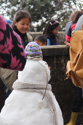 Snowman at Tibetan Children’s Village