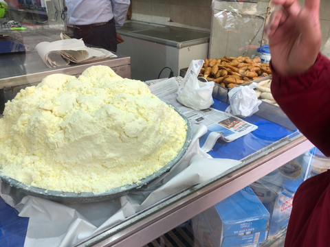 Milk products at Delhi Spice Market