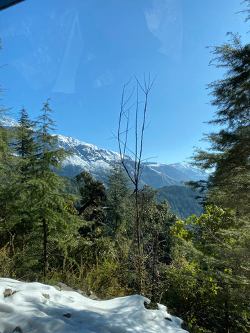 Mountain view near Dharamkot, Himachal Pradesh