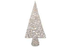 White Wash Willow Tall Christmas Tree