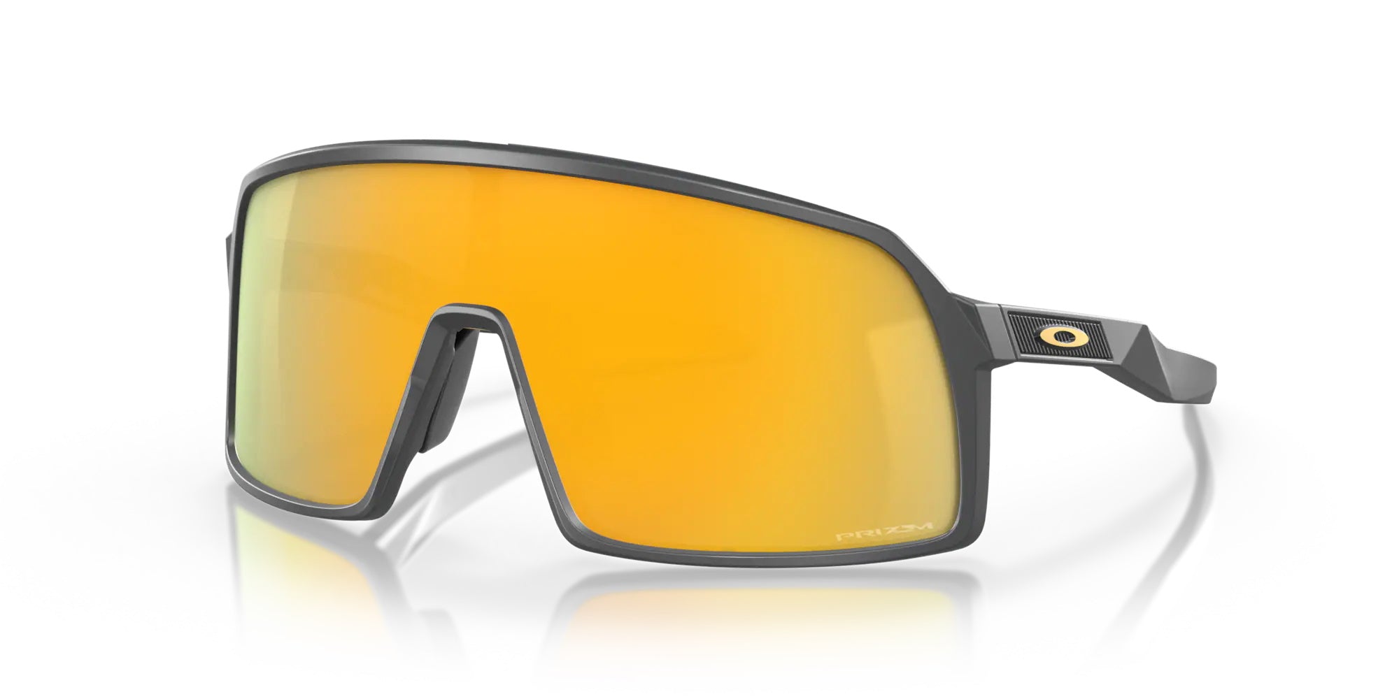 Oakley Sutro S Sunglasses Matte Carbon Frame Prizm 24K Lens - Club 14 Golf