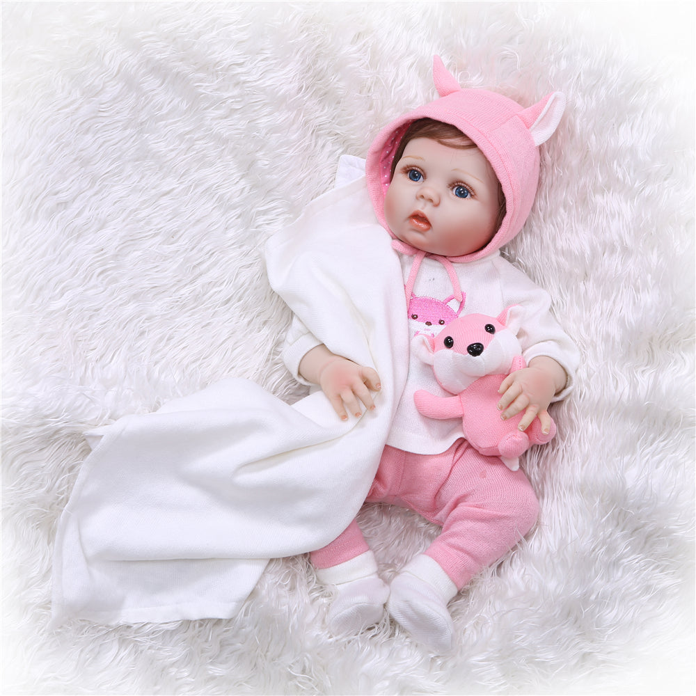 Novidade De Inverno Boneca Bebe Reborn 100 Silicone Com Roupinha S Meu Precisa