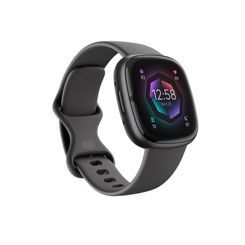 Gray Fitbit Sense 2 smartwatch