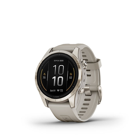 Gold 42 mm Garmin epix Pro (Gen 2) high-performance GPS watch