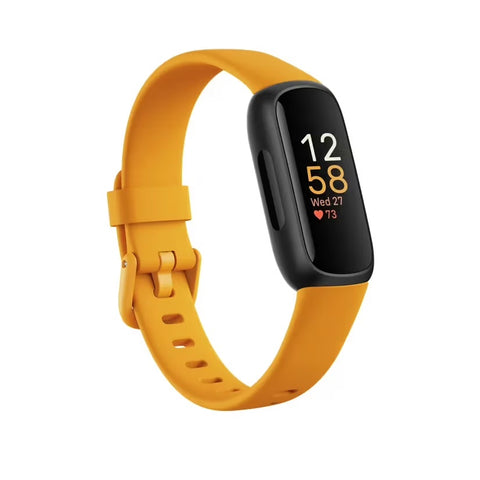 Yellow fitbit inspire 3