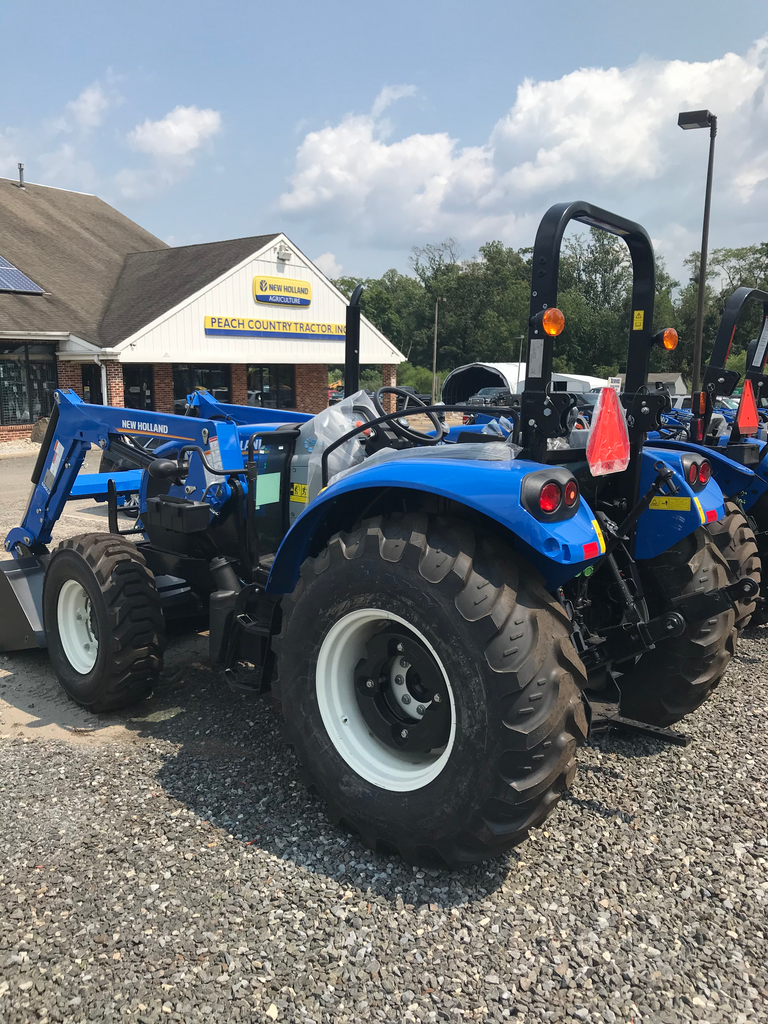New Holland Workmaster 75 Tractor with 555LU Loader Peach Country Tractor