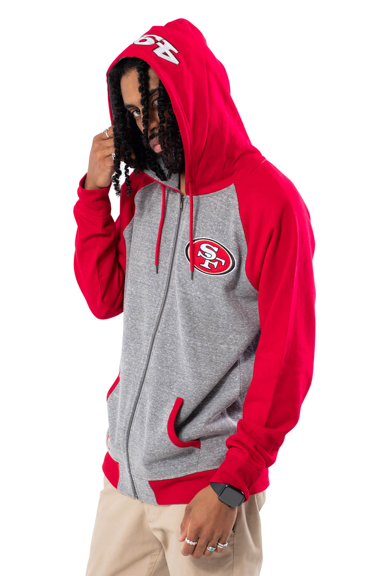 san francisco 49ers mens hoodie