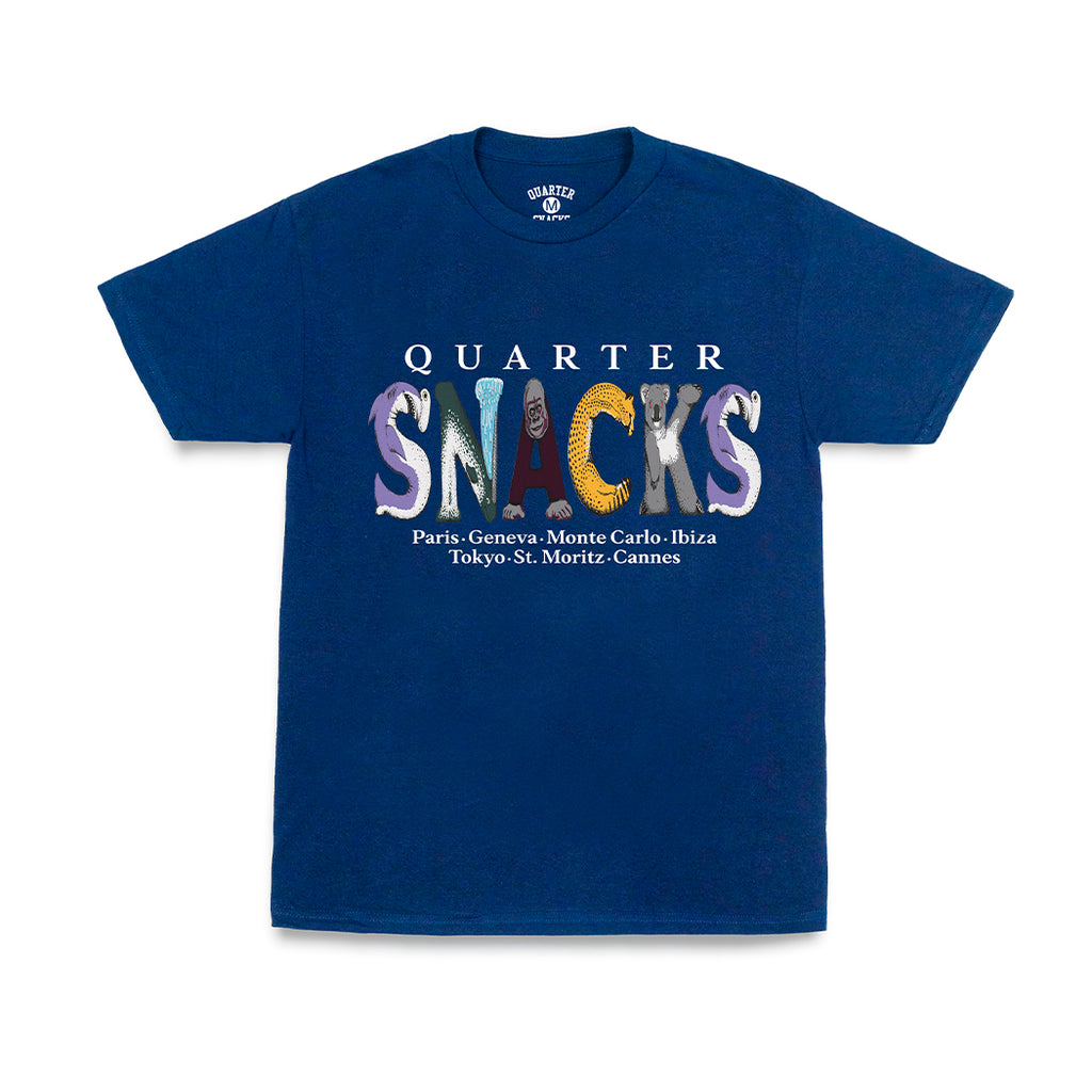 spitfire×quarter snacks L S tee