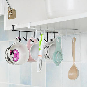 Mug Cups Wine Glasses Storage Hooks Kitchen Utensil Ties Belts And