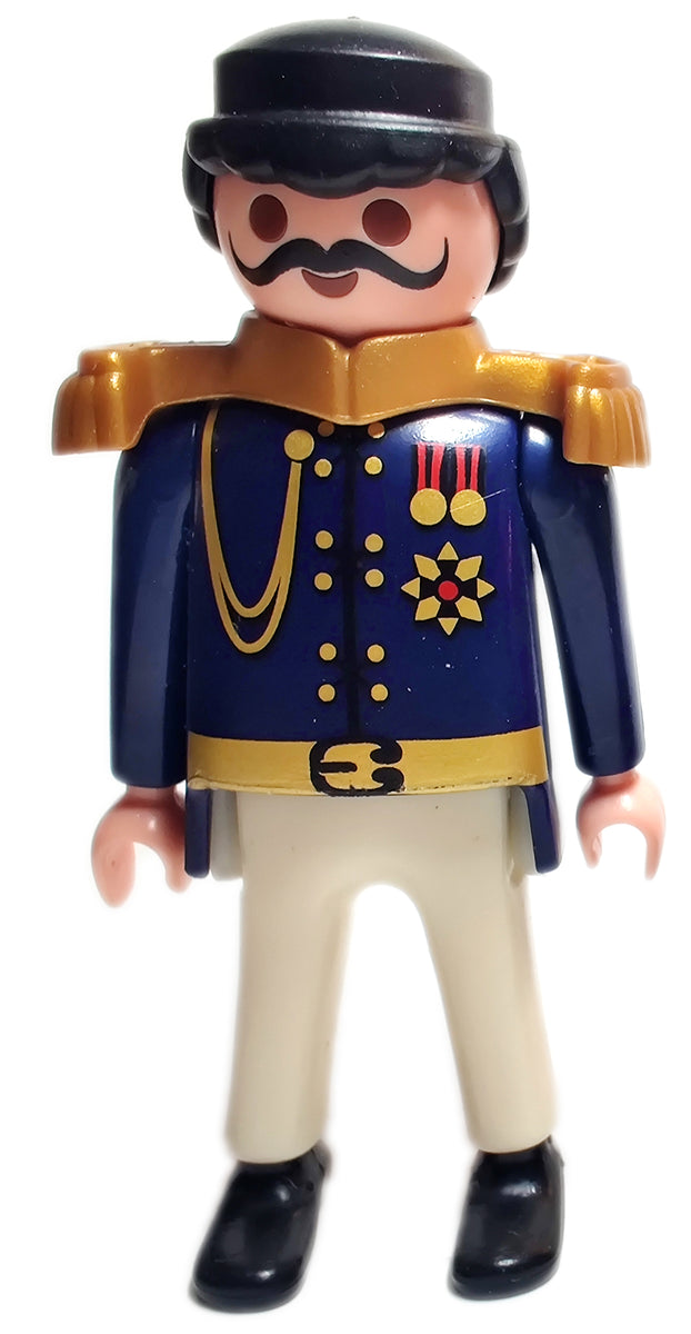 Playmobil King blue uniform with medals and gold epaulets 9876 ...