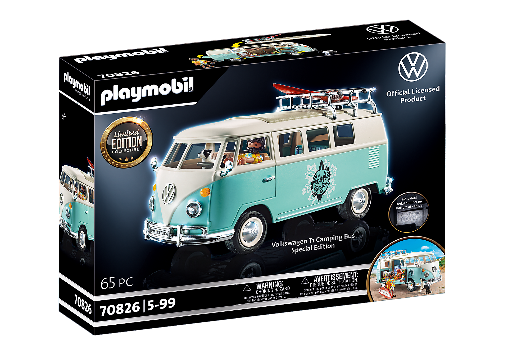 afhængige Valg ben Playmobil 70826 Volkswagen T1 Camping Bus Special Collectors Edition –  PlaymobilSpareParts