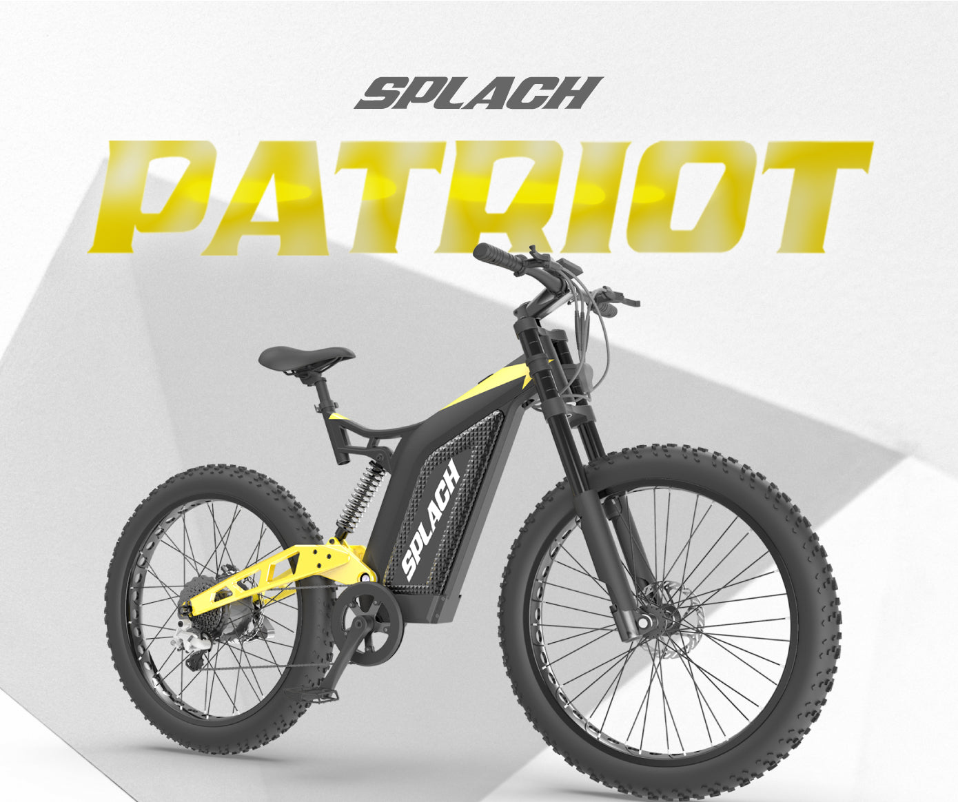 Spin Verleiden vertrouwen SPLACH-PATRIOT: Powerful 1500W motor for fast and long-ranged travel –  SPLACH Bike