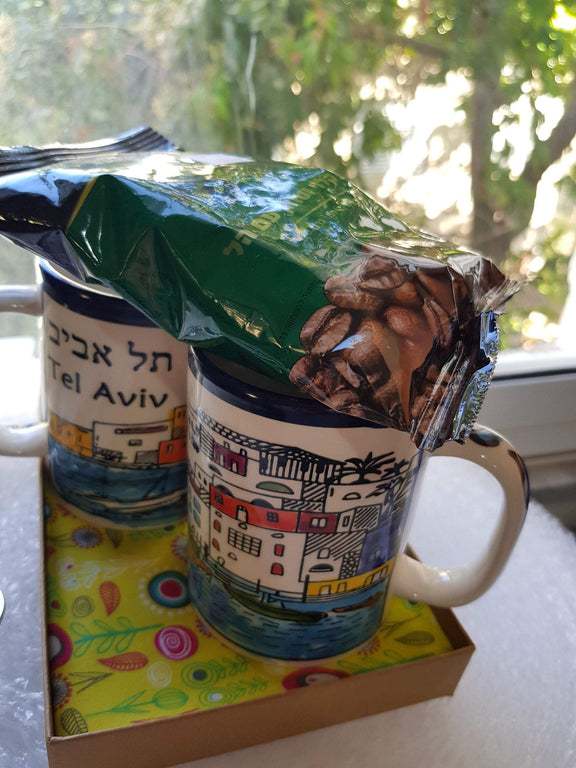 mugs and coffee