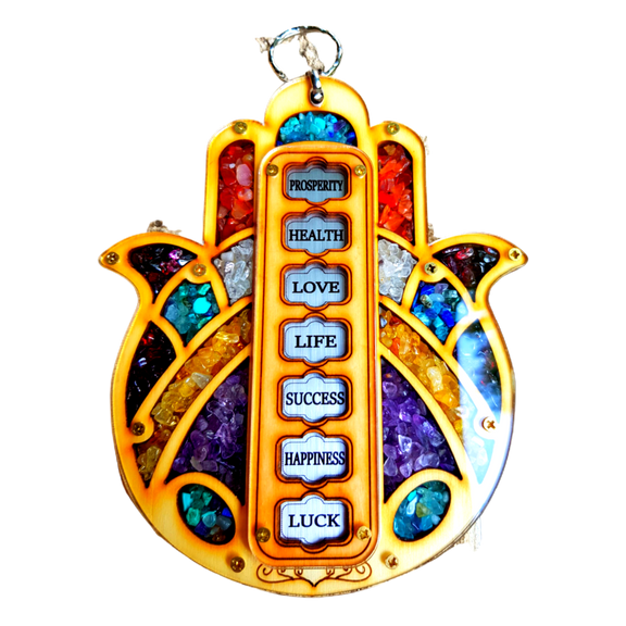 Seven Blessings hamsa