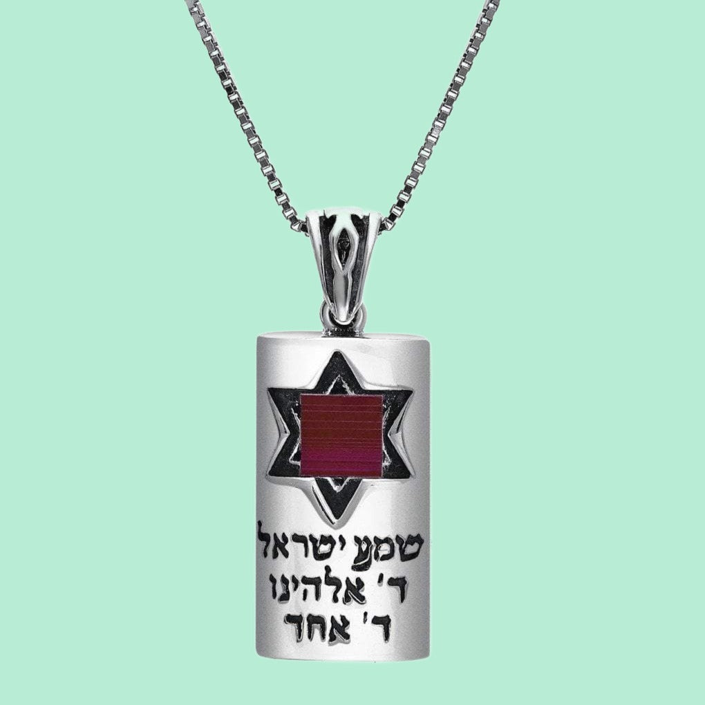 Jewish Nano Bible necklace
