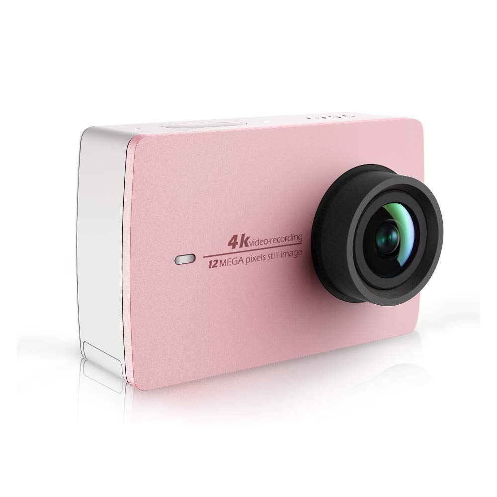 Экшн камера Xiaomi yi Lite. Экшн камера розовая.