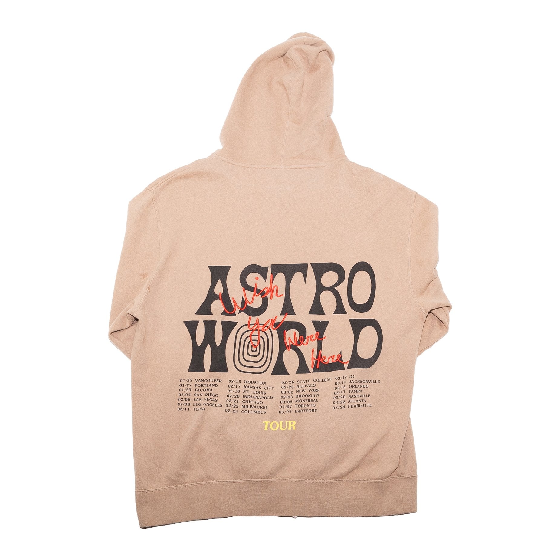 astroworld zip up hoodie