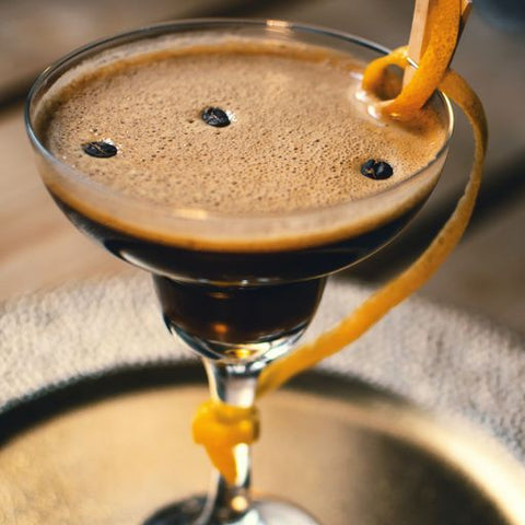 spiced coffee sour