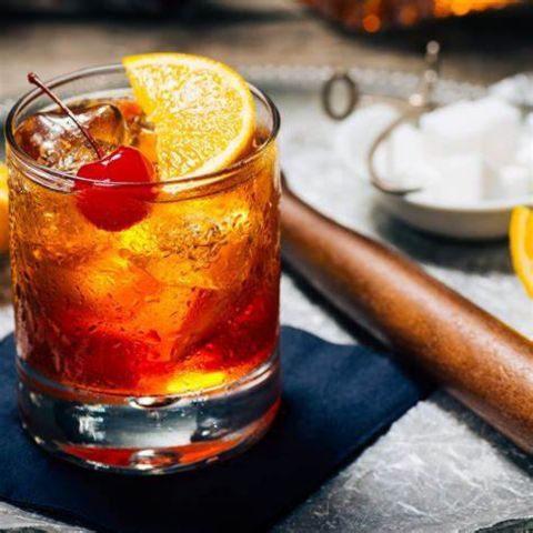 sweet bourbon cocktail