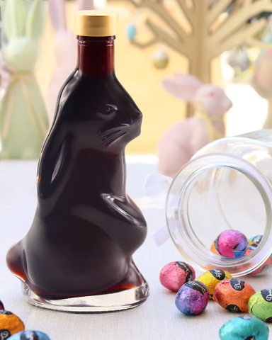 Easter Bunny Bottle Filled with Chocolate Turkish Delight Liqueur