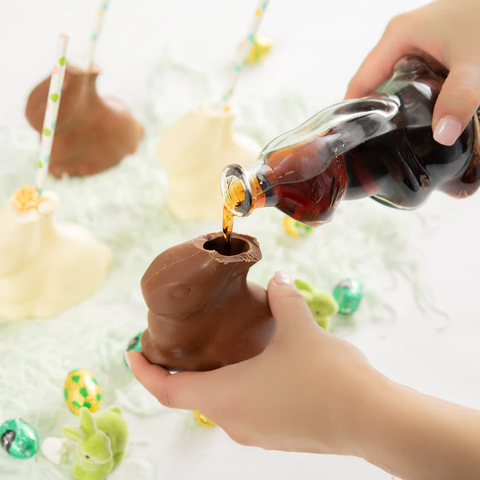 Easter Bunny Bottle and Chocolate Port Liqueur