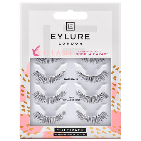 Eylure C Lash Naturals Lash Replacement Multipack 4 Pairs False Eyelashes