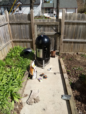 Cookin' with the Weber Smokey Mountain!