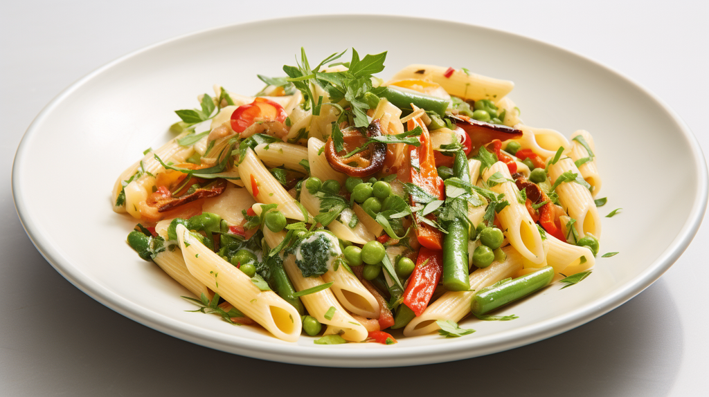 Garden-Infused Pasta Primavera