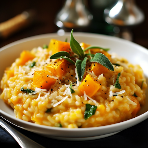 butternut swuash risotto