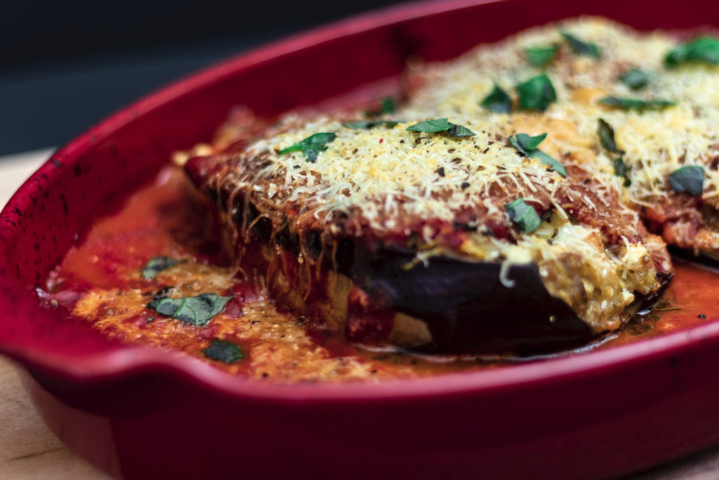 Stuffed eggplant