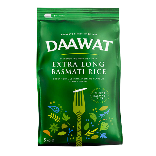 Daawat Extra Long Basmati Rice (5kg) - Dookan product image