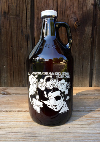 Half Gallon Glass Growler