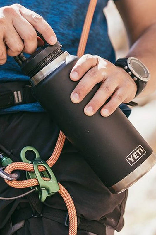 Yeti Rambler 46 oz Water Bottle WITH CHUG CAP – BK's Brand Name Clothing