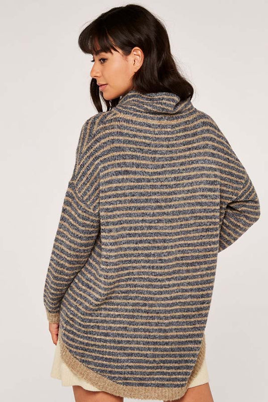 Longline Side Button Jumper