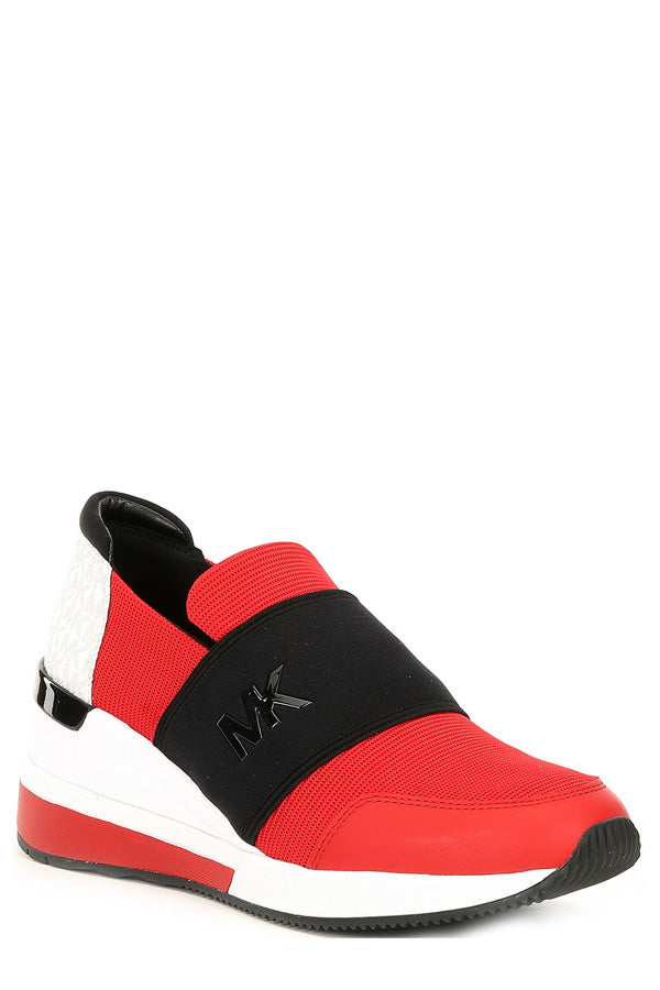 Michael Kors Red Felix Trainer – BK's Brand Name Clothing