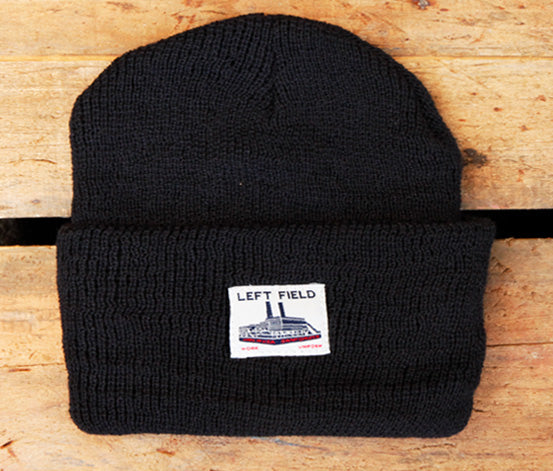 Black Wool Watch Cap