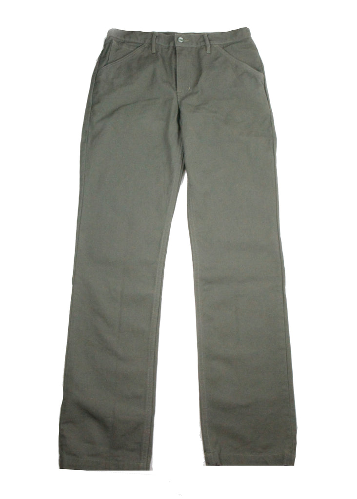 Olive Green Mt Vernon 13 oz Work Uniform Chino