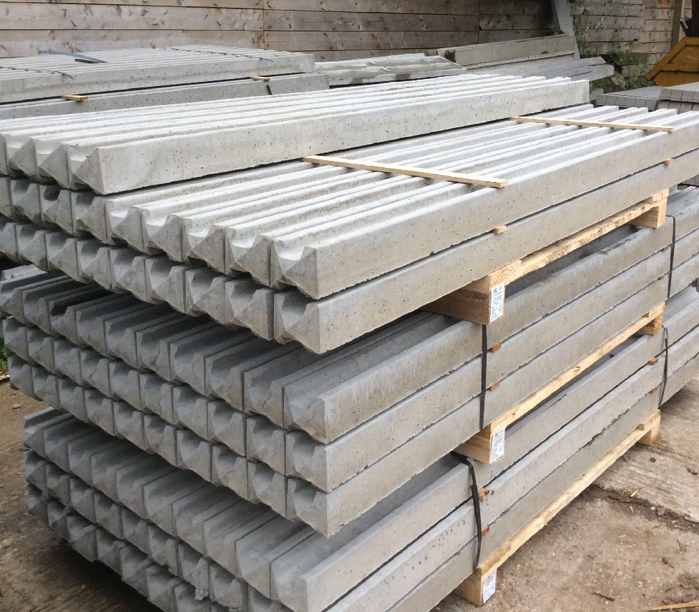 Concrete Slot Fence Posts