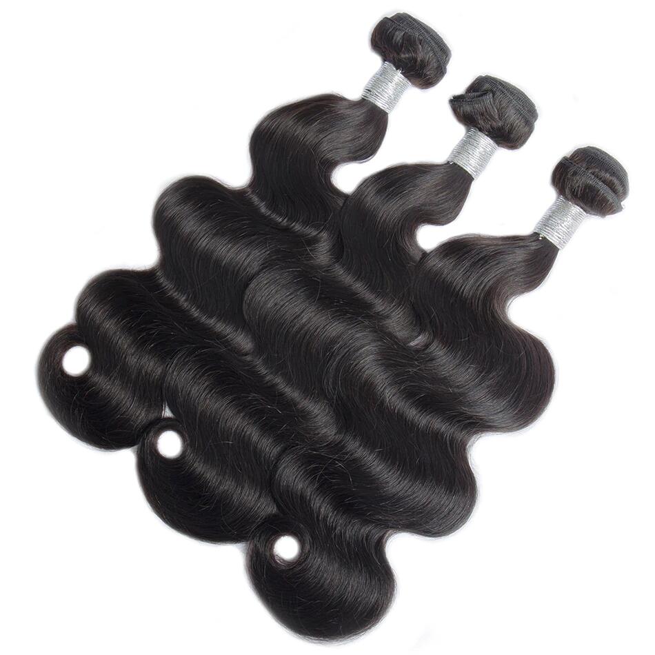 virgin remy body wave hair 3 bundles in description