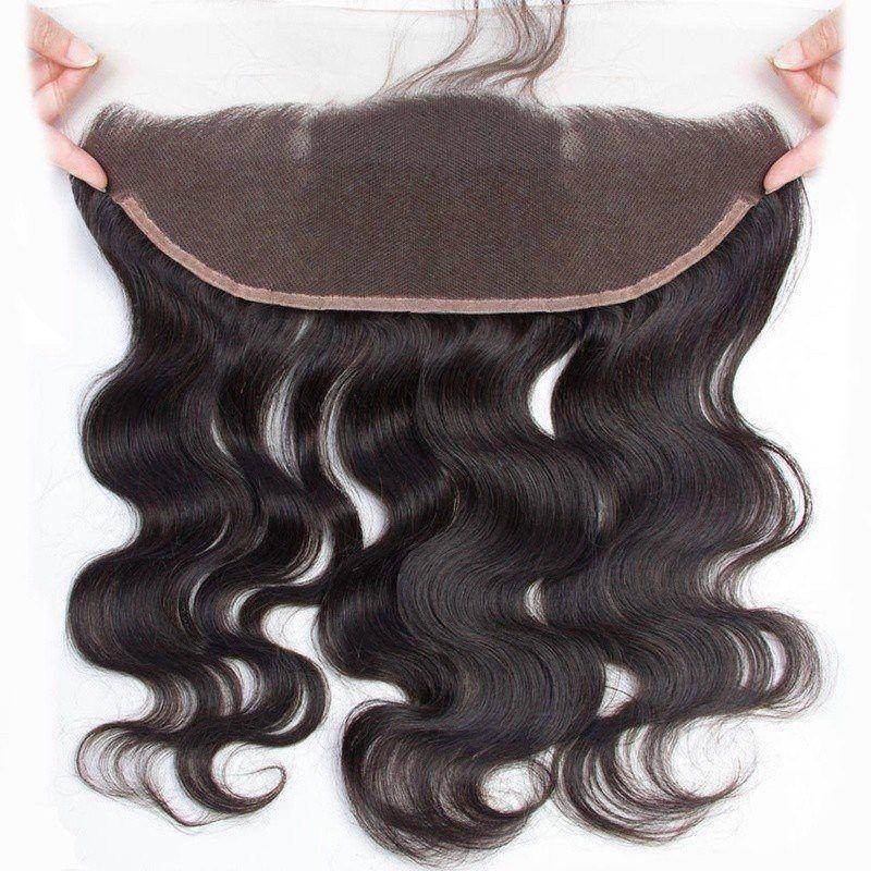 virgin remy body wave hair lace frontal closure